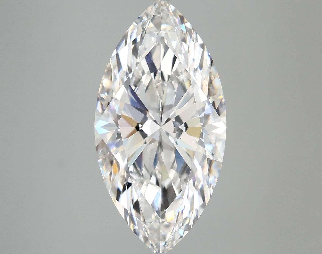 3.85ct lab-grown marquise diamond E/VS2, 16.23x8.21x5.09mm
