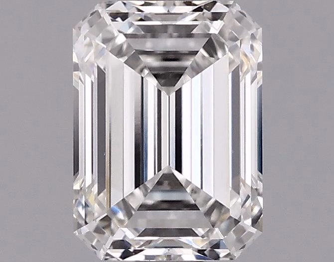 2.47ct Emerald Cut Lab-Grown Diamond, E Color, VVS2 Clarity