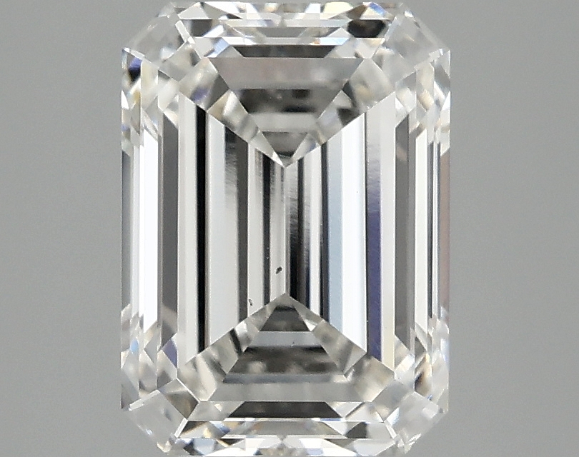2.89ct lab-grown emerald diamond, F color, VS2 clarity, 9.43mm ID