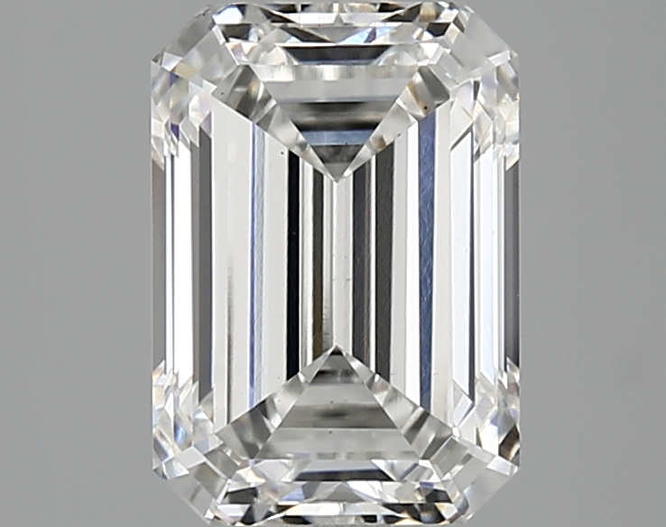 2.89ct lab-grown emerald diamond, F color, VS2 clarity, IGI certified