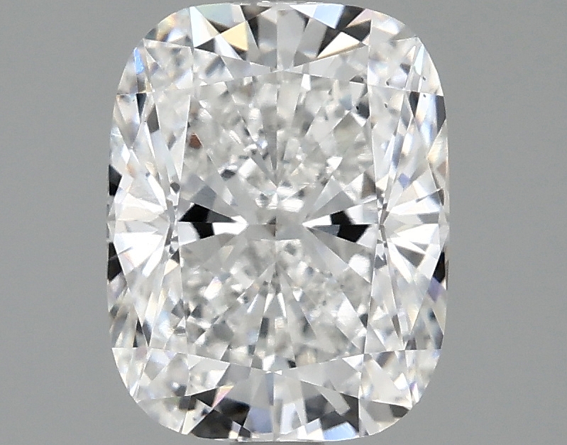 1.98ct Cushion Cut Lab Diamond, D Color, VS2 Clarity, 8.52mm ID