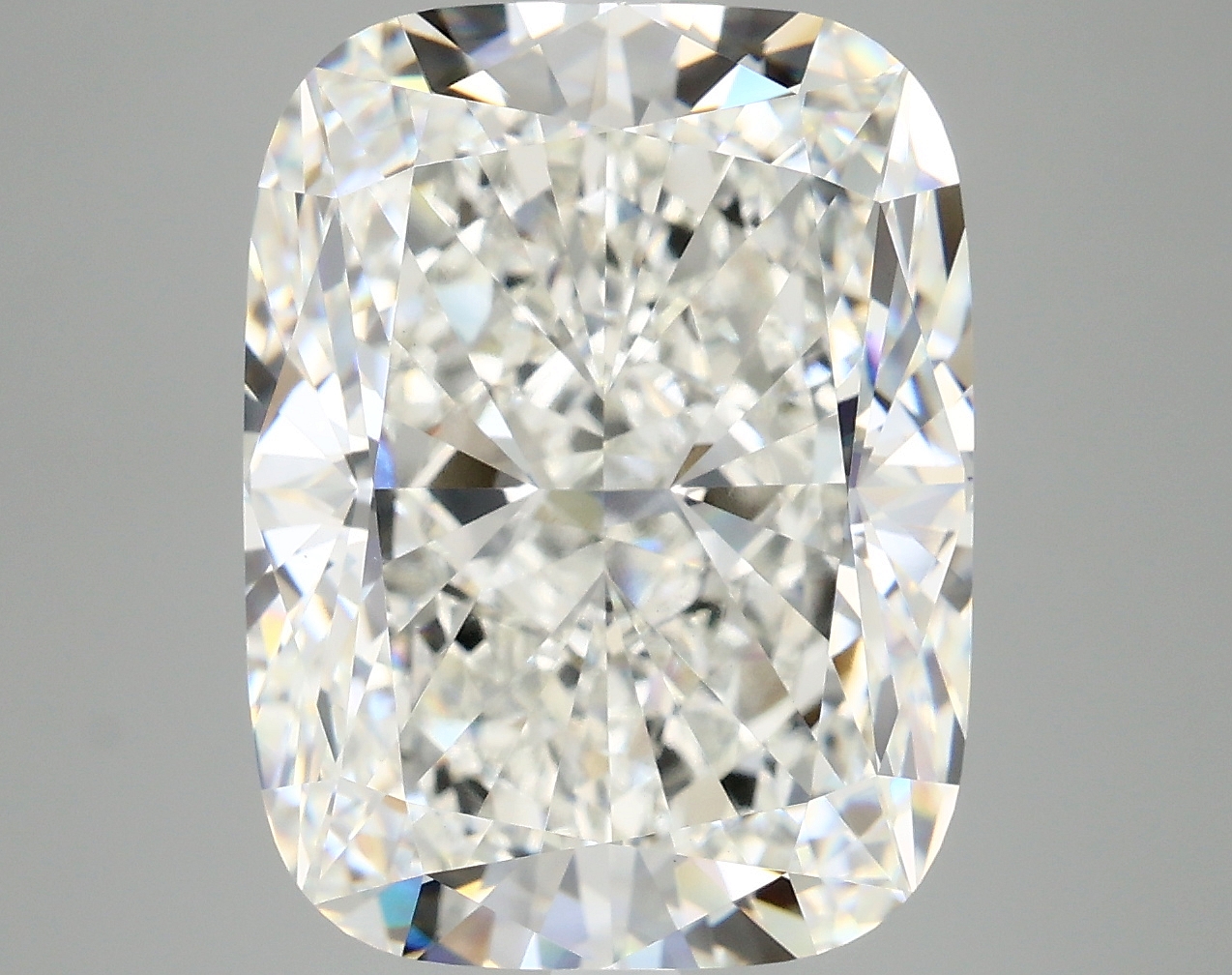 10.55ct Cushion Cut Lab Diamond, F Color, VS1 Clarity, 15.02x11.37x7.52mm