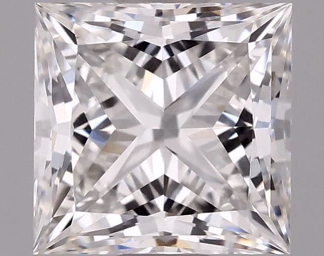 1.4ct Princess cut lab-grown diamond, E/VVS2, 6.13mm x 5.98mm x 4.32mm