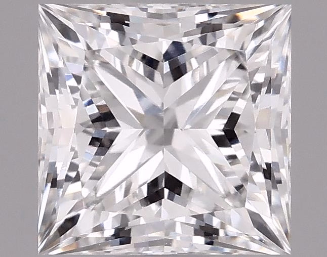 1.43ct Princess cut lab-grown diamond, F/VS1, 6.07 X 6.06 X 4.36 mm