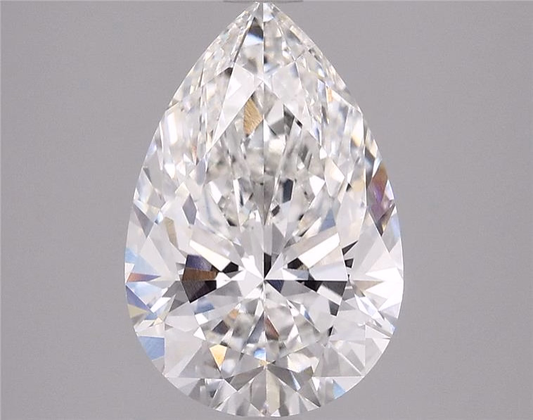1.46ct Pear Cut Lab-Grown Diamond, E Color, VS1 Clarity, 9.80mm ID