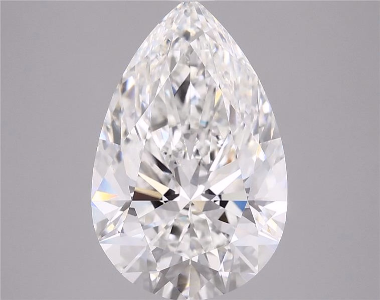 2.67ct Pear Lab Diamond, F/VVS2, 12.08mm