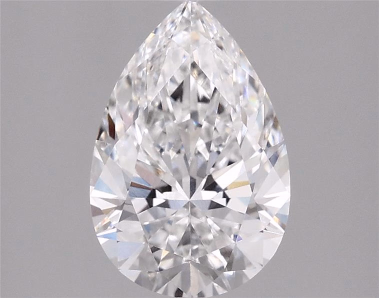 2.74ct Pear F/VS1 Lab Diamond, 12.67mm ID
