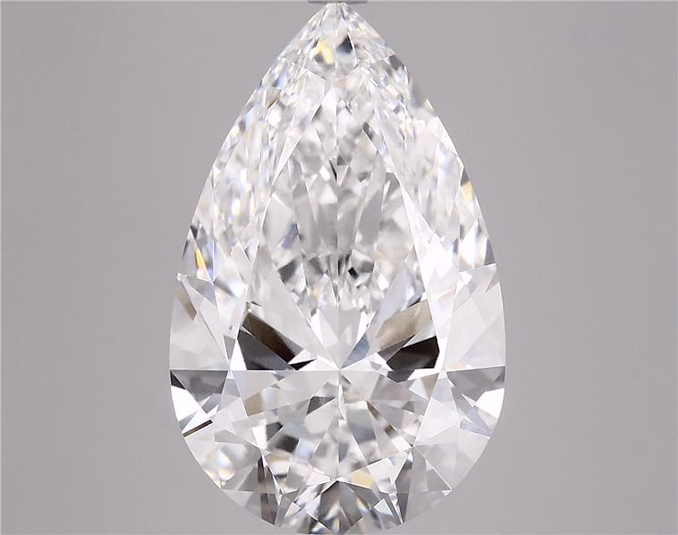 4.58ct Pear lab-grown diamond