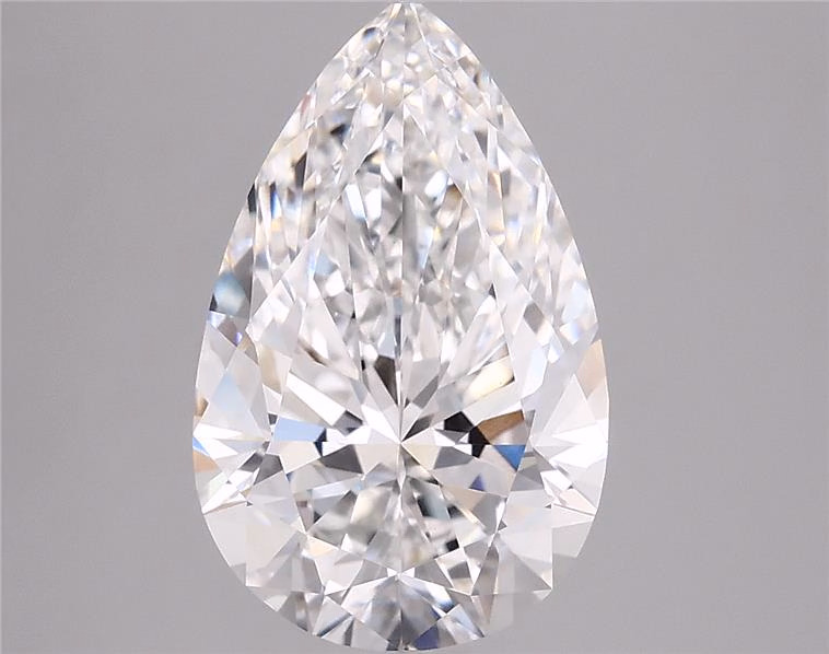 5.29ct Pear lab-grown diamond