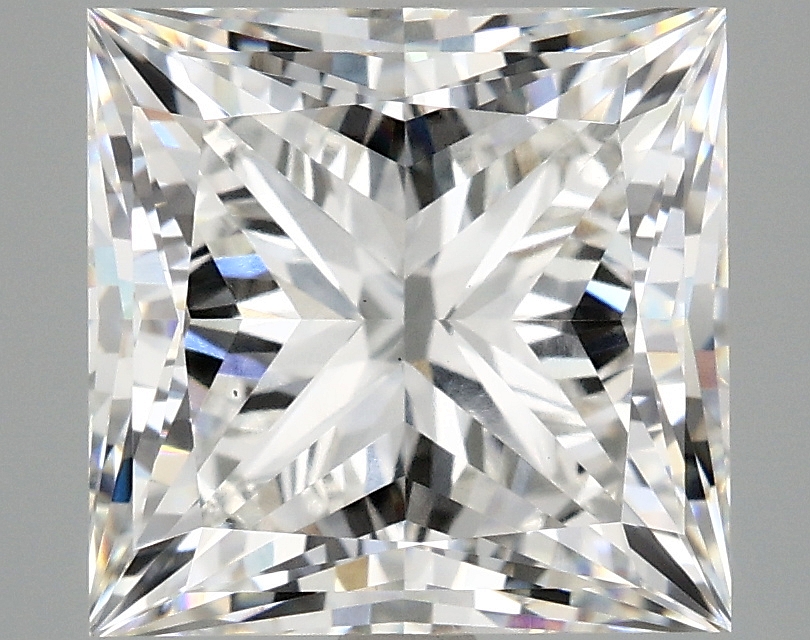5.07ct Princess cut lab-grown diamond, E/VS1, 9.41mm x 9.25mm x 6.58mm