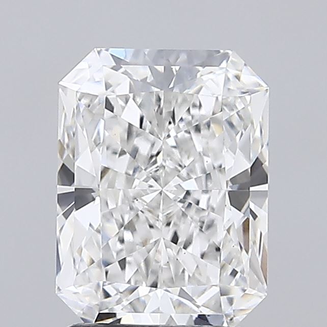 1.78ct Radiant Lab-Grown Diamond, E/VS2, 8.28mm ID