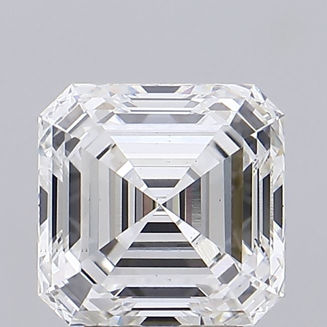 3.59ct Asscher lab-grown diamond
