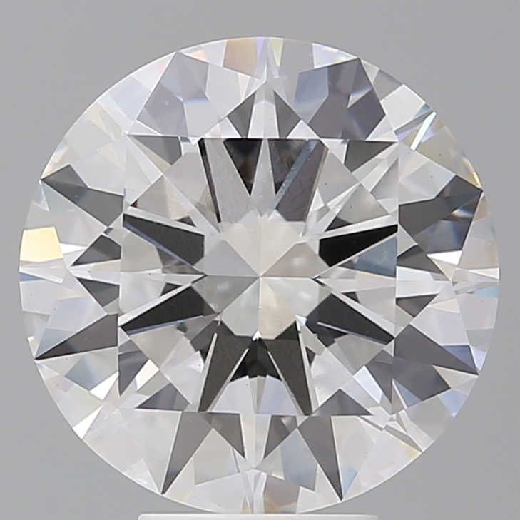 6.01ct Round F/VVS2 Lab Diamond, 11.81mm ID, IGI Certified