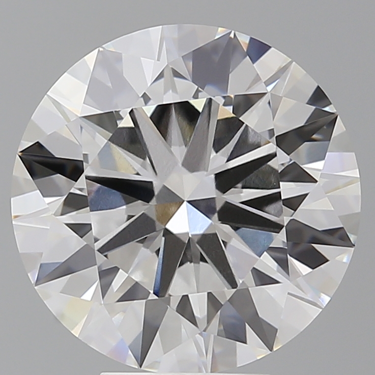 6.52ct round lab-grown diamond, F/VVS2 clarity, IGI certified
