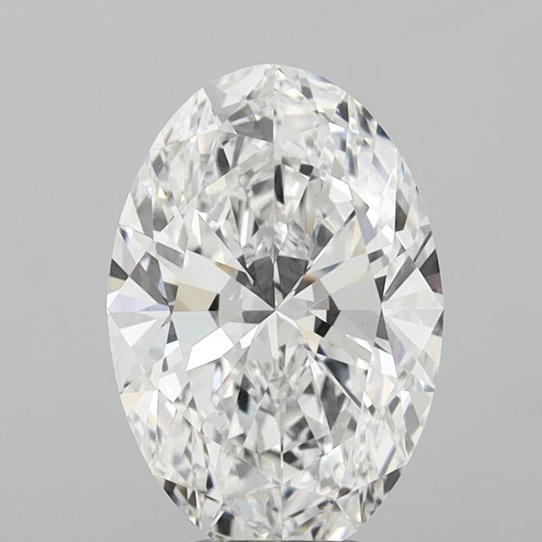 5.27ct Oval lab-grown diamond