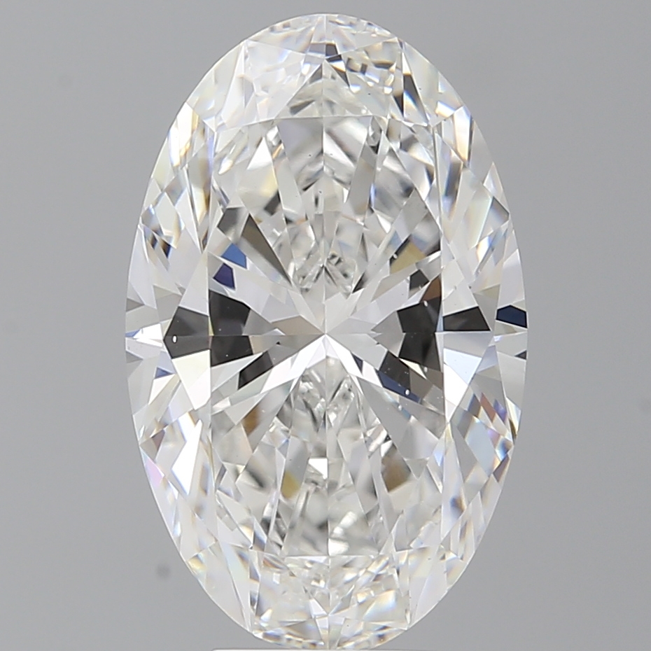 6.58ct Oval lab-grown diamond