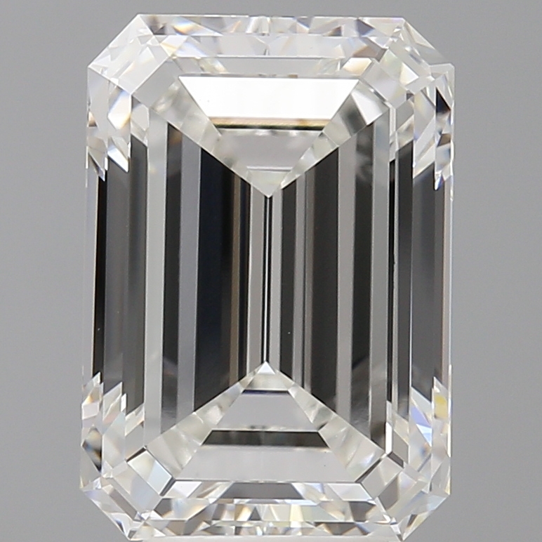 6.54ct Emerald Cut Lab Diamond, F/VVS2, 12.61mm ID