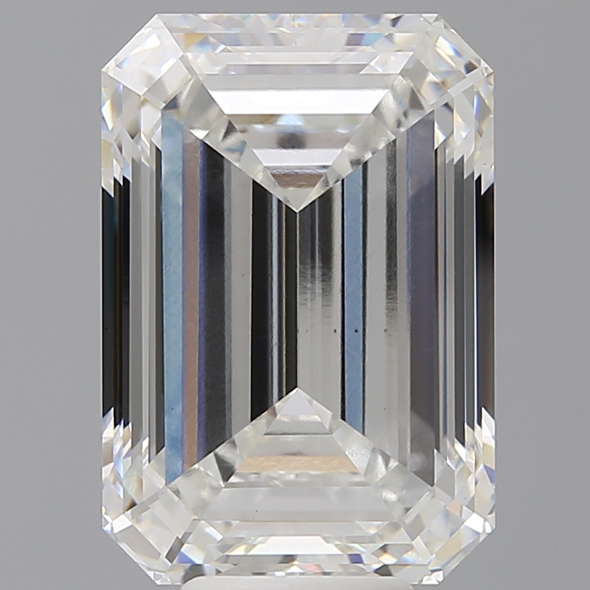 9.09ct Emerald Cut Lab-Grown Diamond, F/VS2, 14.45mm ID