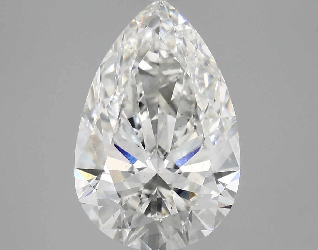 2.88ct Pear Cut Lab Grown Diamond, F Color, VS2 Clarity, IGI Certified