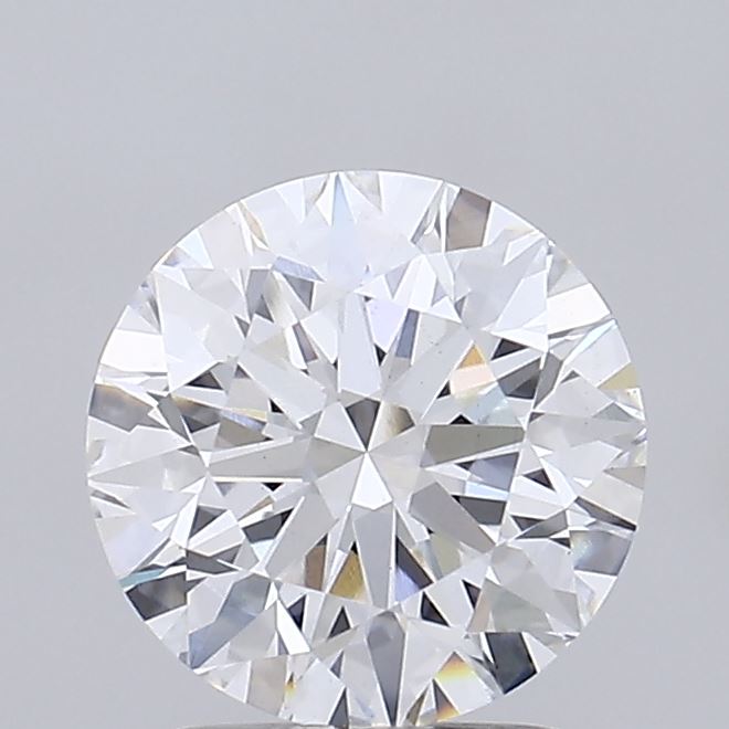2.1ct round lab-grown diamond E/VS2 with IGI certification.