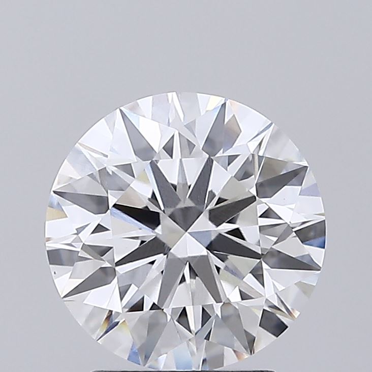 2.24ct Round Lab-Grown Diamond, E/VVS2, 8.32mm ID