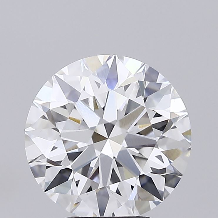 2.43ct round lab-grown diamond E/VVS2, 8.54mm, IGI certified.