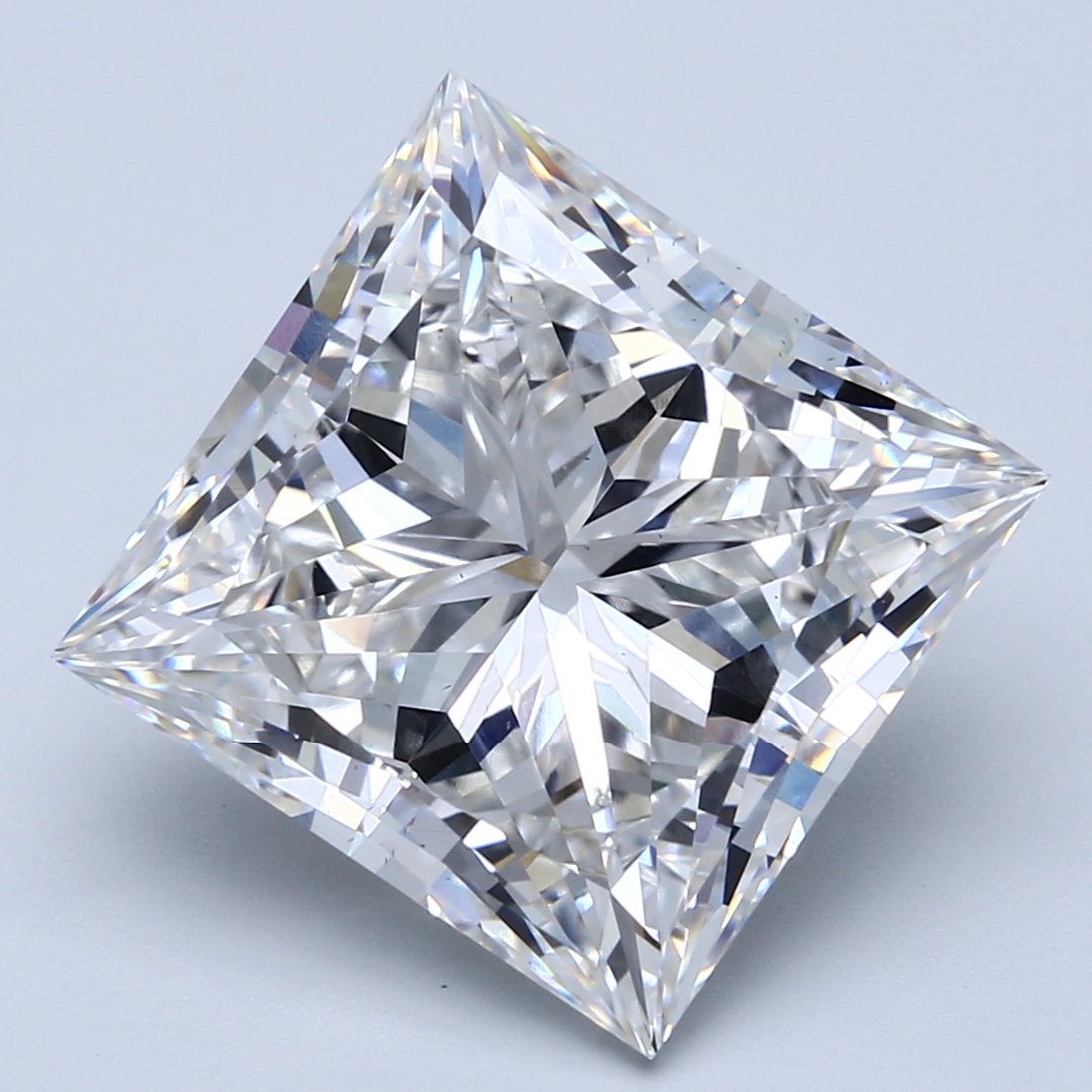 11.12ct Princess cut lab-grown diamond, F/VS1, 12.49mm ID
