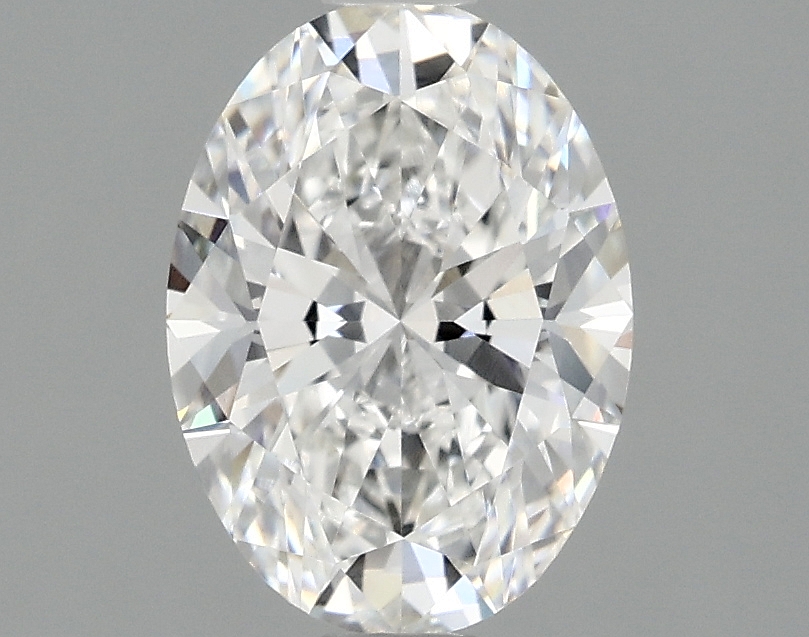 1.56ct oval lab-grown diamond, E/VVS1, 9.03mm ID