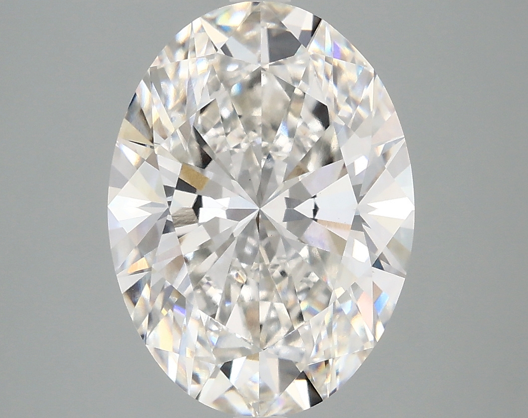 3.86ct Oval Lab-Grown Diamond, F/VVS2, 12.32mm ID