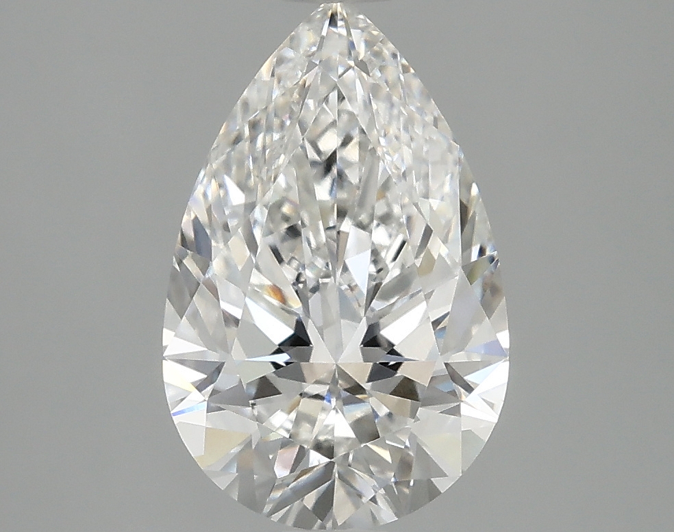 2.38ct Pear Cut Lab-Grown Diamond, F/VVS2, 11.66mm