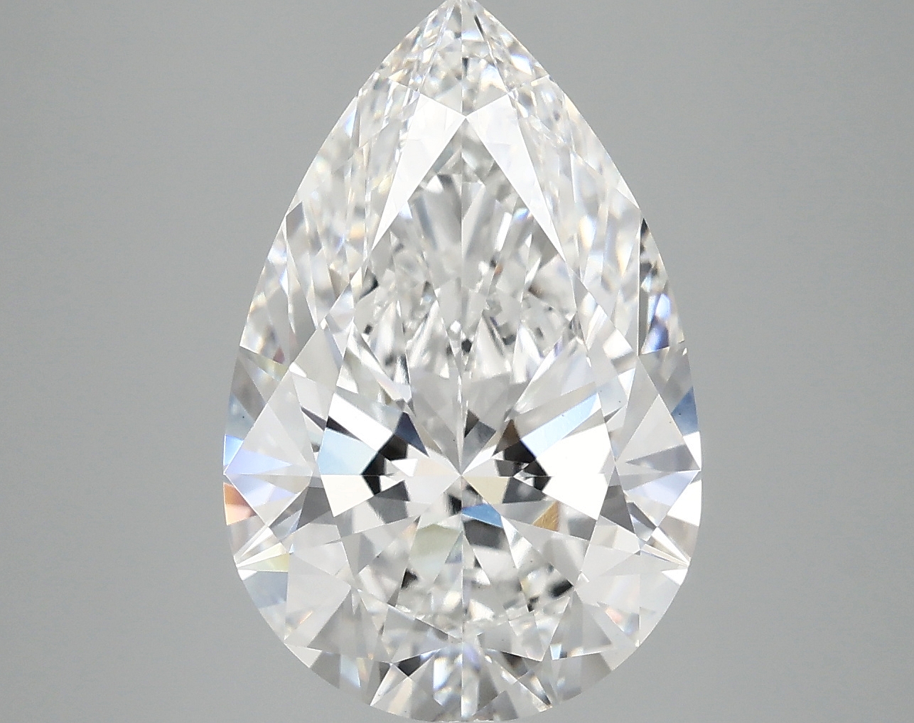 5.36ct Pear Cut Lab-Grown Diamond, E Color, VS1 Clarity, IGI Certified