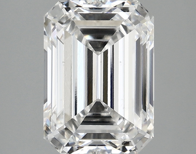 2.81ct Emerald Cut Lab-Grown Diamond, E Color, VS2 Clarity