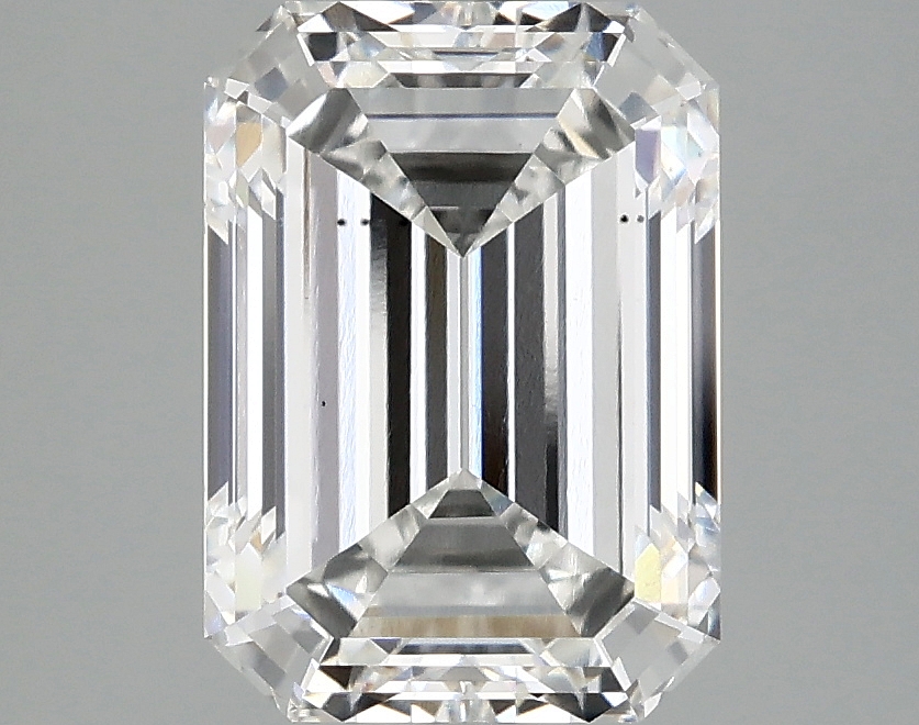 3.23ct lab-grown emerald diamond, F color, VS2 clarity, 9.87mm ID