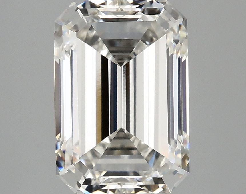 3.31ct lab-grown emerald diamond, F color, VVS2 clarity