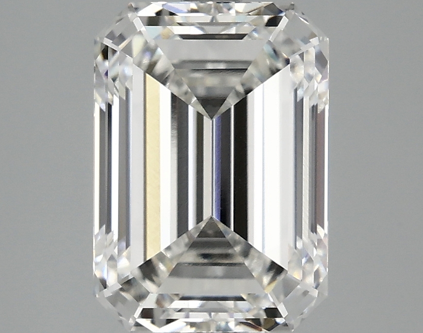 3.35ct Emerald Cut Lab-Grown Diamond, F/VVS2, 10.10 X 7.15 X 4.80 mm