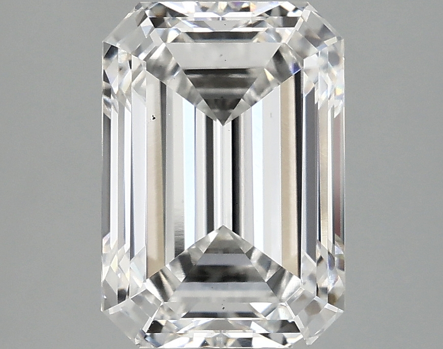 3.47ct Emerald Cut Lab Grown Diamond, E/VS2, 10.18mm x 7.16mm x 4.91mm