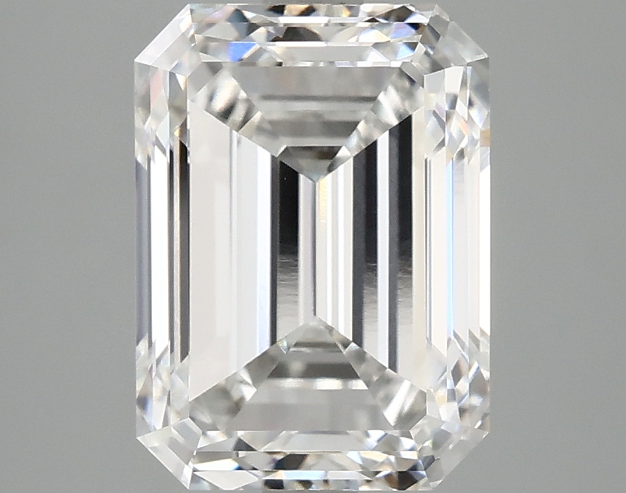 3.88ct Emerald Cut Lab-Grown Diamond, E/VVS2, 10.23 x 7.50 x 5.19 mm
