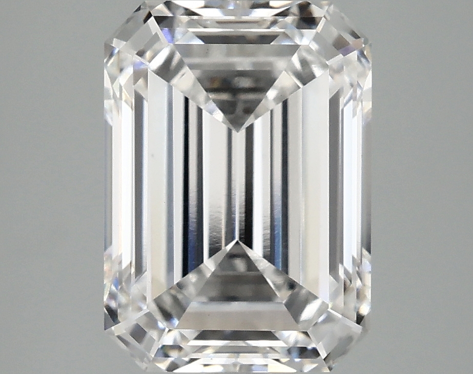3.91ct Emerald Cut Lab-Grown Diamond, E Color, VVS2 Clarity