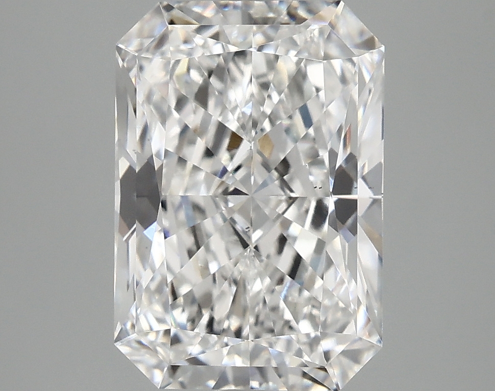 3.89ct Radiant cut lab diamond, E/VS2, 11.27mm x 7.75mm x 5.18mm