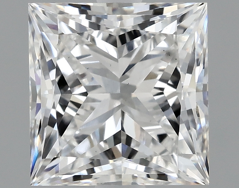1.9ct Lab-Grown Diamond, Princess Cut, D Color, VS2 Clarity