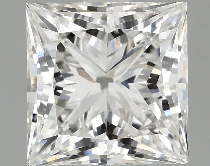 1.9ct lab-grown diamond, Princess cut, F/VS2, 6.90mm ID