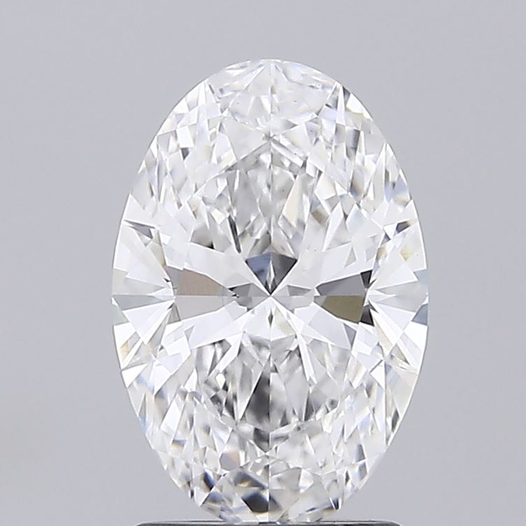 1.67ct Oval Lab-Grown Diamond, E/VS1, 9.88mm ID