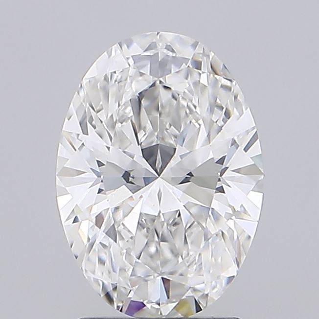 1.94ct Oval Lab-Grown Diamond, E/VVS2, 9.91mm ID