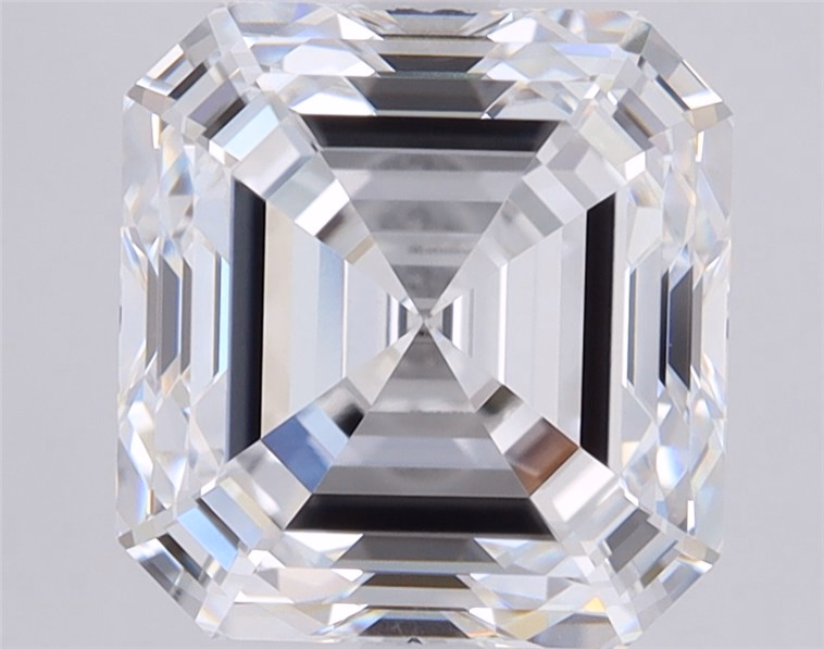 3.83ct Asscher lab-grown diamond