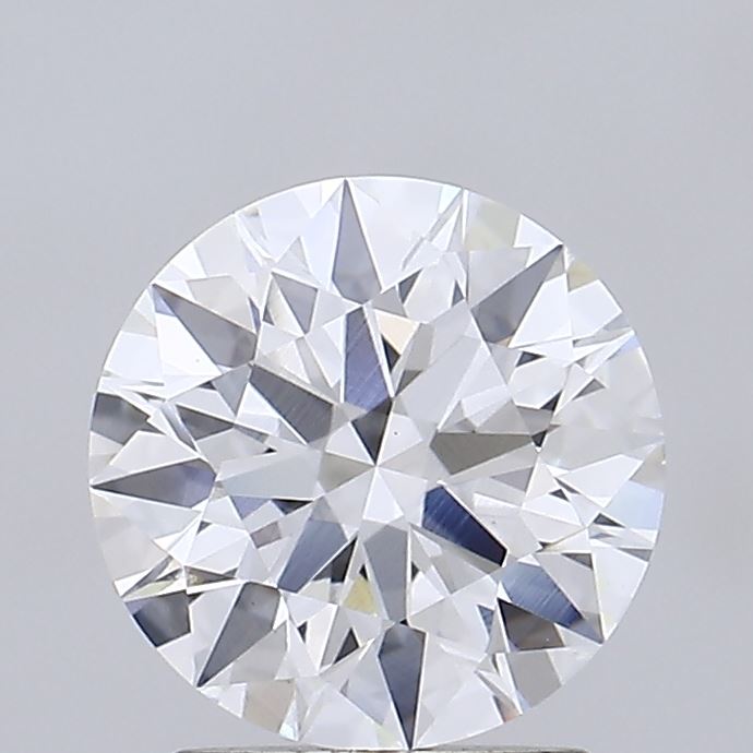 2.07ct round lab-grown diamond E/VS1 with IGI certification.