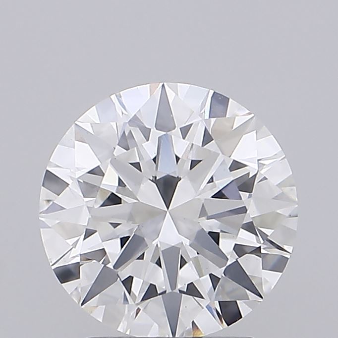 2.14ct round lab-grown diamond E/VS1 with IGI certification.