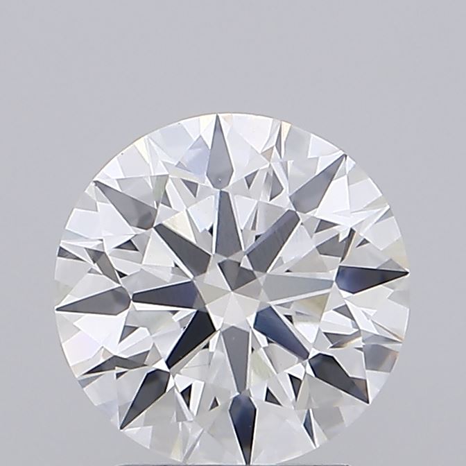 2.16ct round lab-grown diamond E/VS1, 8.24mm, IGI certified.