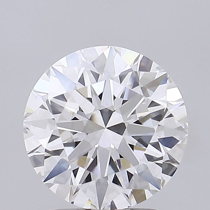 2.17ct round lab-grown diamond E/VS1 with IGI certification.