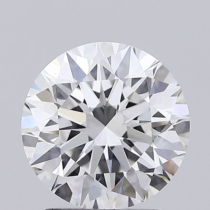 2.18ct round lab-grown diamond E/VS1, 8.24mm, IGI certified.