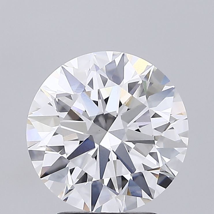 3.17ct round lab-grown diamond E/VS1, 9.37mm, IGI certified.
